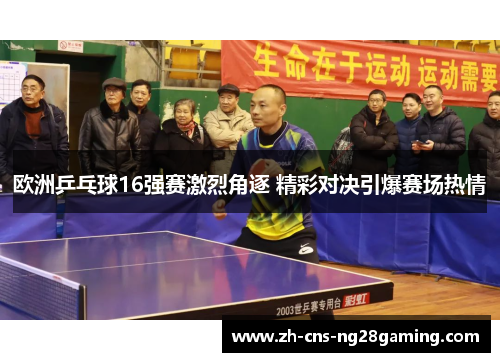 欧洲乒乓球16强赛激烈角逐 精彩对决引爆赛场热情